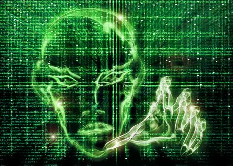 Hacker Stock Illustration