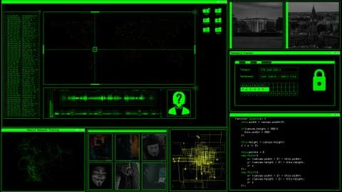 Hacker Stock Illustration