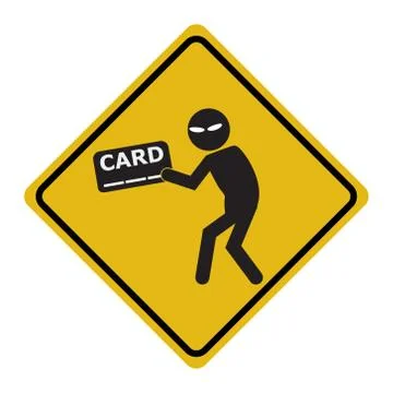 Hacker, Internet security concept. Thief sign 스톡 일러스트