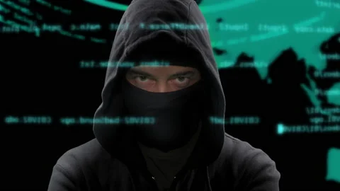 Hacker looking code Stock Footage 194891771