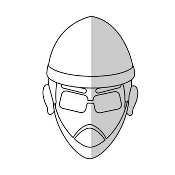 Hacker man icon Stock-Illustration