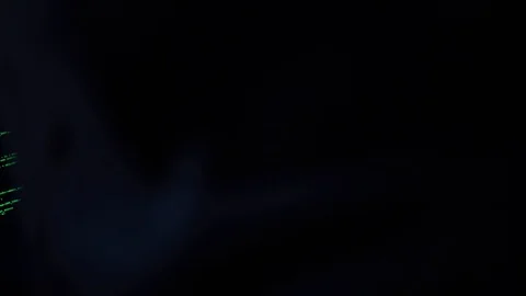 Hacker at night Stock Footage 86950076