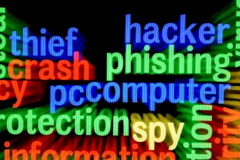 Hacker phishing computer 스톡 일러스트