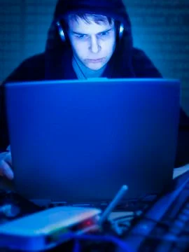 The hacker Stock Photos