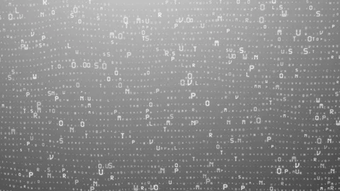 Hacker stealing data, alert text on screen, security breach, system under attack Stock Footage 107101297