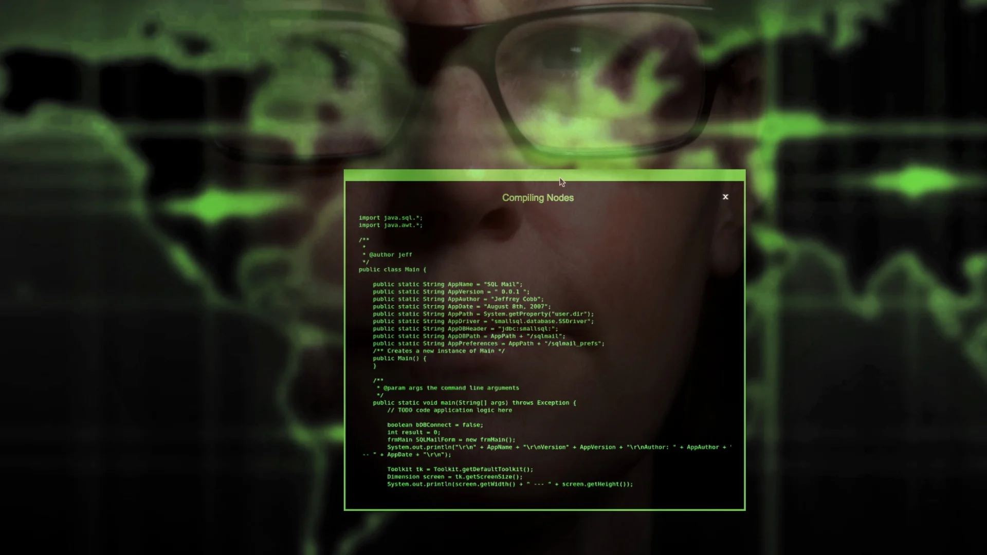 Hacker Simulator Wallpaper