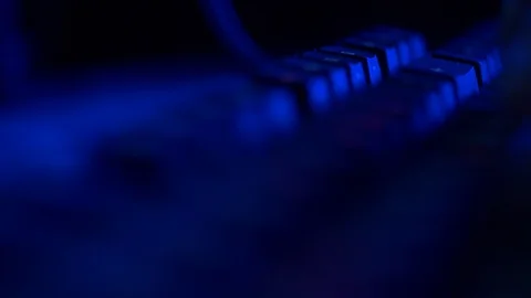 Hacker vs cyber security 14 Stock Footage 126887275