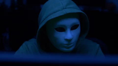 Hacker vs cyber security 8 Stock Footage 126887016