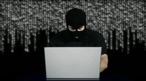 Hacker Working Table Fails 1 720 Stock-Footage 21939650