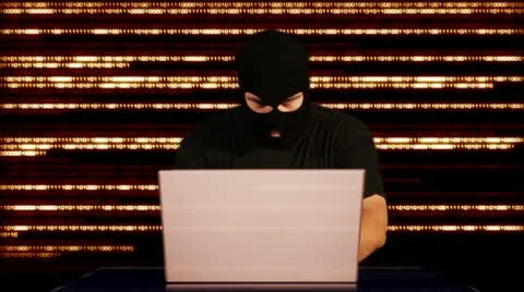 Hacker Working Table Fails 10 720 Stock-Footage 21939922