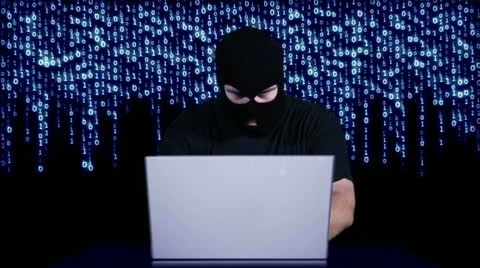 Hacker Working Table Fails 4 720 Stock-Footage 21939779