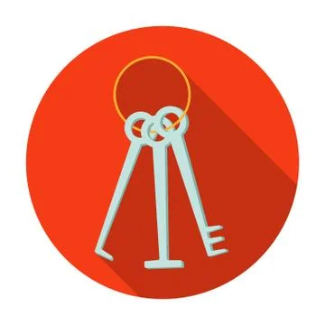 Hacker's lockpicks icon in flat style isolated on white background. Hackers and Stock Illustration