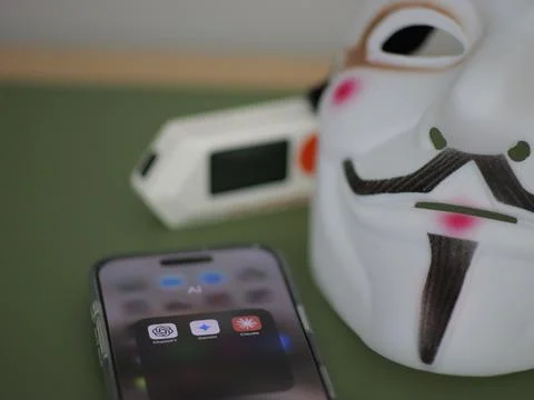 Hackers Use AI Tools to Exploit Vulnerabilities 스톡 사진