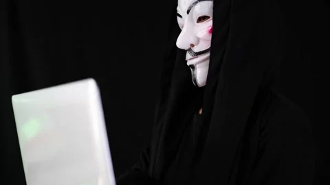 Hackers who are stealing computer data Stock Footage 223277746