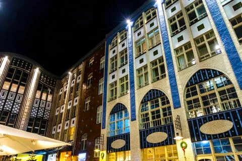 Hackesche Hofe courtyard complex in Berlin, Germany Stock Photos