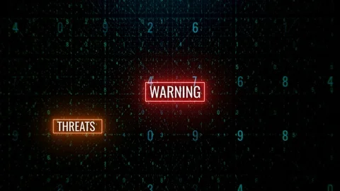 Hacking 4K animation Video stock 99054429