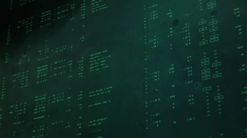 Hacking attack, financial fraud, hackers stealing data, identity theft Video stock 86235488