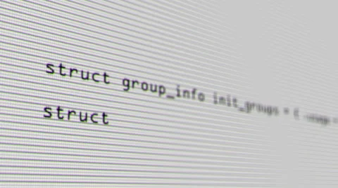 Hacking Code Against White Computer Screen Stock Footage 61409805