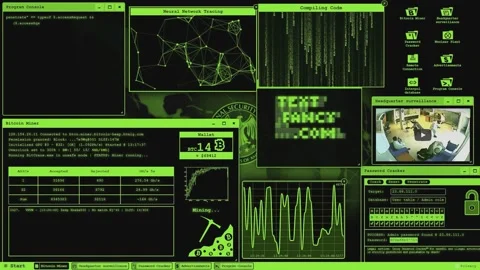 Hacking code screen 2 Stock Footage 147734759