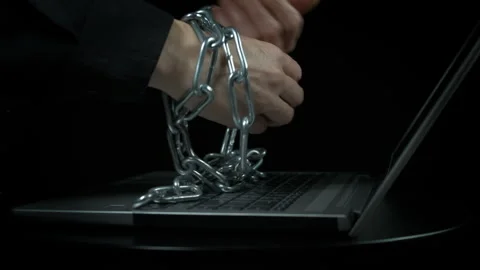 Hacking the computer code against black. Stock Footage 274703532