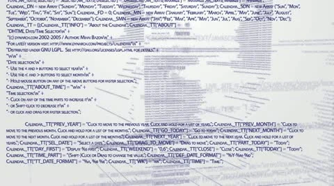 Hacking computer code Video stock 20530513