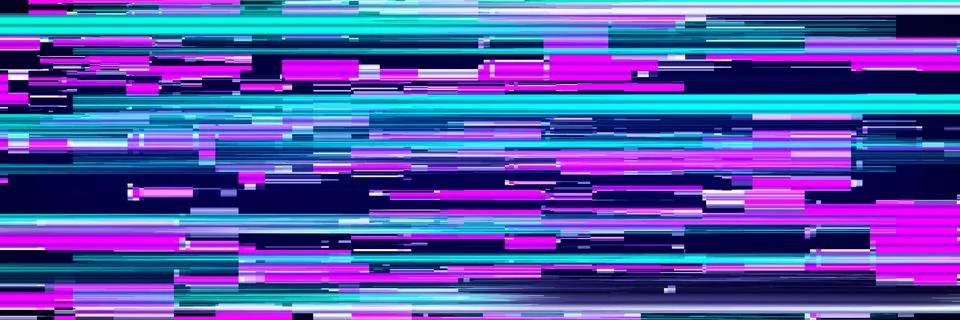 Hacking a computer network. Glitch effect background. Distortion of the dig.. Illustrazione stock