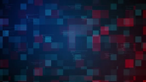 Hacking into cyberspace in progress Stock Footage 129489817
