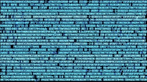 Hacking Data Concept Illustrazione stock