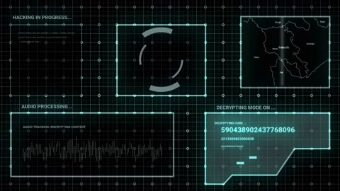 Hacking Stock Footage 135793878