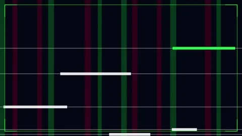 Hacking glitch background with digital noise and signal distortion for cyber Stock Footage 345955675