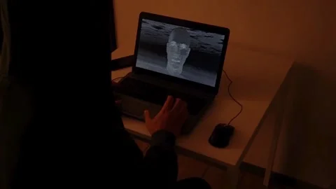 Hacking or programming concept Close up of hands typing and coding on internet Stock-Footage 334586062