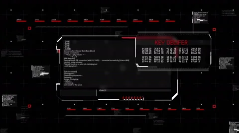 Hacking process on computer screen, hacker stealing data. Online fraud, spyware Stock Footage 61409324