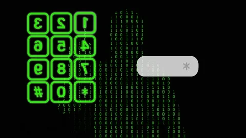 Hacking In Progress Video stock 159609480