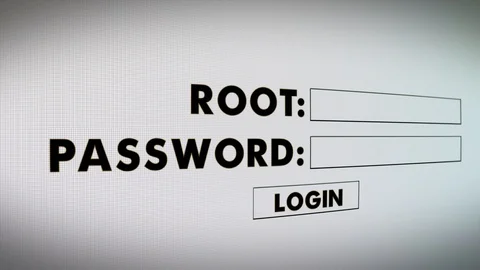 Hacking Sequence - Login, Hack, Access Granted, Access Denied, Download. Stock Footage 102158581