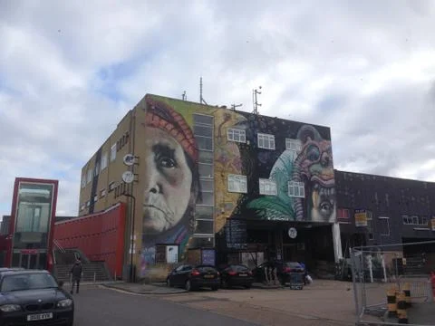 Hackney Wall Art Stock Photos