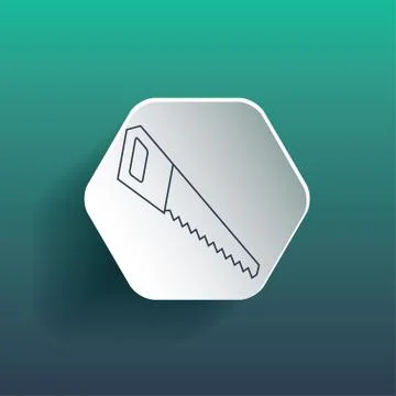 Hacksaw icon 스톡 일러스트