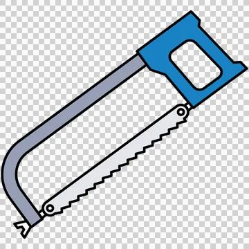 Hacksaw Illustrazione stock