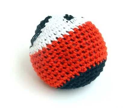Hacky sack on white background Stock Photos