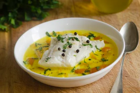Haddock chowder Stock Photos
