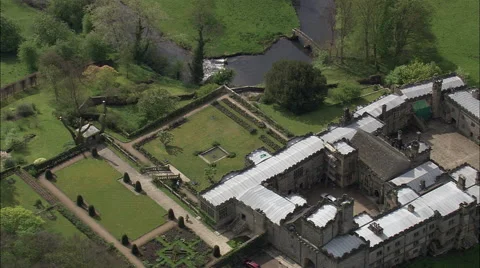 Haddon Hall Stock Footage 65259846