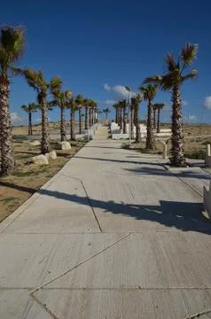 Hadera river park Stock Photos