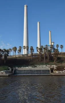 Hadera river park Stock Photos