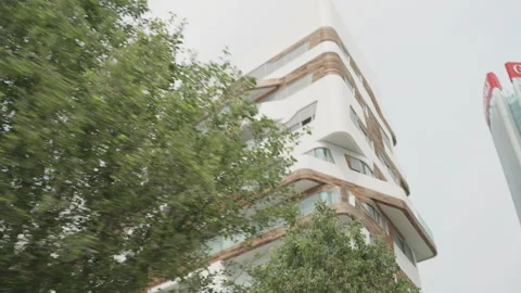 Hadid Residences, Designed By Zaha Hadid. Stock Footage 254403930