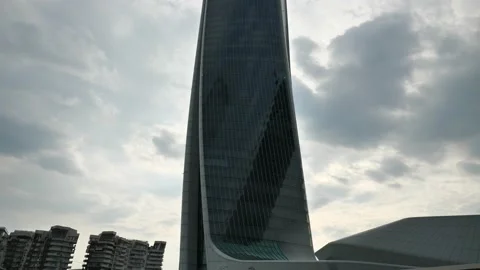 Hadid tower view Stock Footage 131435979