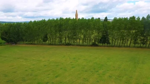 Hadlow flypast Stock Footage 134942282