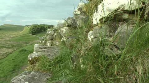 Hadrian's Wall clip 2 動画素材 12292986