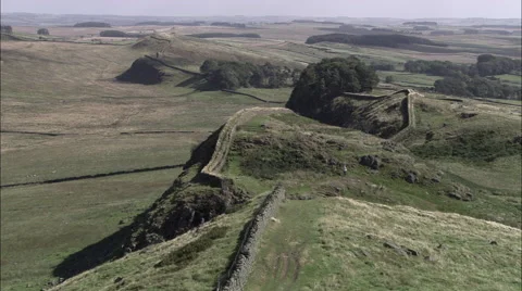 Hadrian's Wall Stock Footage 65199136