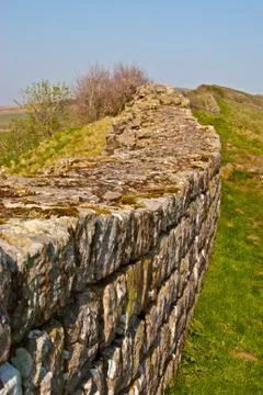 Hadrian's wall Stock Photos
