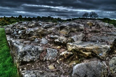 HADRIAN'S WALL Foto stock