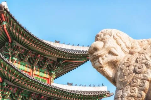 Haechi statue Stock Photos